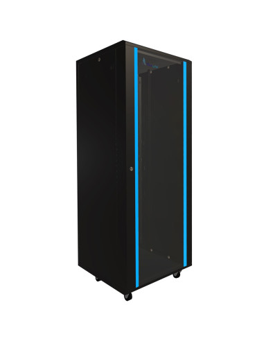 Extralink Szafa Rack 37U 600X600 Czarna Stojąca