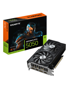 Karta Graficzna Gigabyte Geforce Rtx 5050 Windforce Oc V2 8G, Technologia Nvidia, 8 Gb, Geforce Rtx 5050, Pamięć Gddr6, Ilość Po