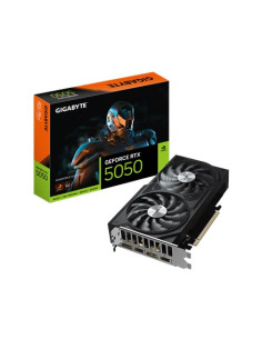 Karta Graficzna Gigabyte Geforce Rtx 5050 Windforce Oc V2 8G, Technologia Nvidia, 8 Gb, Geforce Rtx 5050, Pamięć Gddr6, Ilość Po 2