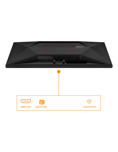 Monitor Certyfikat Aoc Q27G42Ze 27" Ips Złącze Qhd 16:9 260 Hz 1 Ms 2560 X 1440 Pikseli 300 Cd/M2 Ilość Portów Hdmi: 1 Czarny