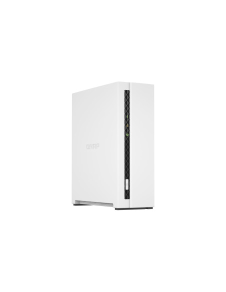 Qnap Ts-133, Tower,  1 X 2.5"/3.5" Sata, Arm 1.8Ghz Quad Core, 2Gb, 1 X 1Gbe, External Adapter (Psu)