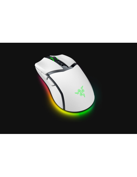 Mysz Razer Cobra Pro, Biała, Sieć Bezprzewodowa/Przewodowa, 2,4 Ghz, Usb-C