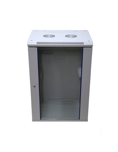 Extralink Szafa Rack 15U 600X600 Szara Montowana Na Ścianie
