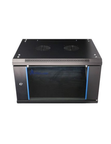 Extralink Szafa Rack 6U 600X600 Czarna Montowana Na Ścianie