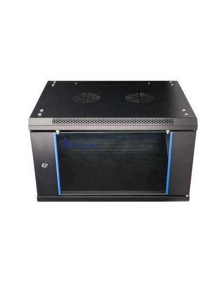 Extralink Szafa Rack 6U 600X600 Czarna Montowana Na Ścianie