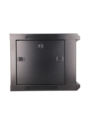 Szafa Rack Extralink 6U 600X450 Czarna Montowana Na Ścianie