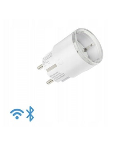 Inteligentne Gniazdko Wifi Z Pomiarem Energii Shelly Plug S Mtr Gen3 White