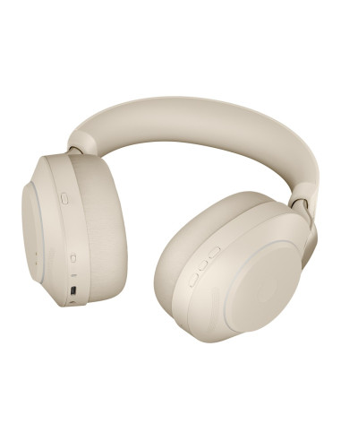 Słuchawki Nauszne Jabra Evolve2 85 Uc Stereo Link380C, Beige + Stand