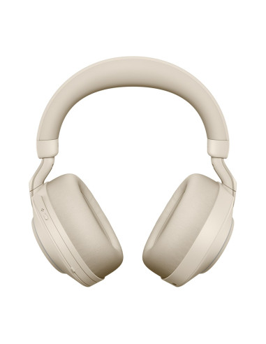 Słuchawki Nauszne Bezprzewodowe Jabra Evolve2 85 Ms Stereo Link380C, Beige