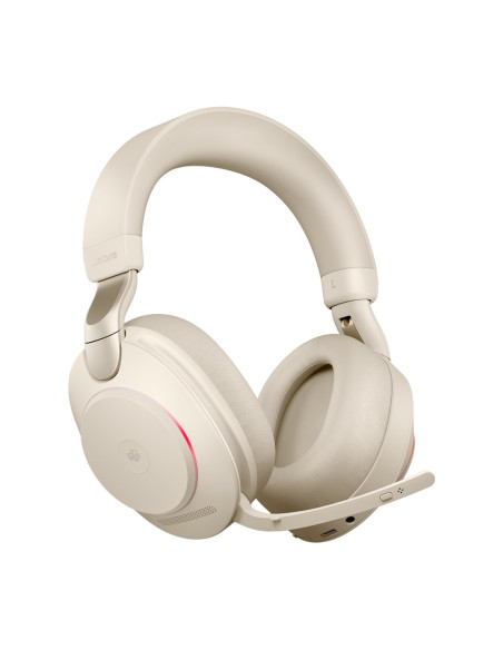 Słuchawki Nauszne Jabra Evolve2 85 Ms Stereo Link380A, Beige