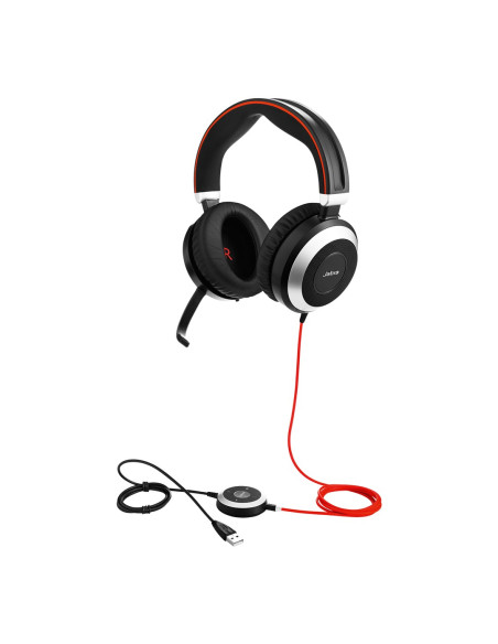 Słuchawki Nauszne Przewodowe Jabra Evolve 80 Uc Stereo