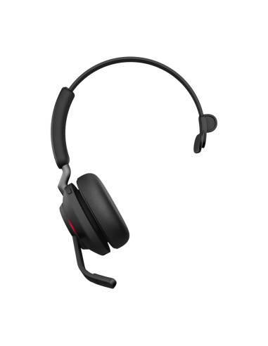 Słuchawki Nauszne Bezprzewodowe Jabra Evolve2 65 Uc Mono Link380A, Czarne