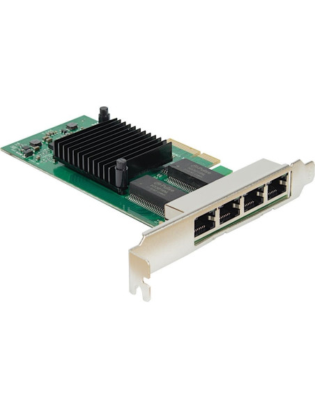 Inter-Tech Argus St-7238 - Karta Sieciowa Quad Lan Intel I350 Obliczanie Sumy Kontrolnej I Segmentacji Odciążenia Vt-C Vmdq Sr-I