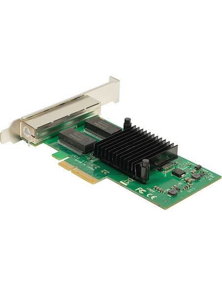 Inter-Tech Argus St-7238 - Karta Sieciowa Quad Lan Intel I350 Obliczanie Sumy Kontrolnej I Segmentacji Odciążenia Vt-C Vmdq Sr-I
