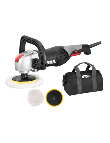 Skil 9955 Ma Polerka Podłogowa 3600 Rpm Czarny, Szary, Czerwony, Srebrny