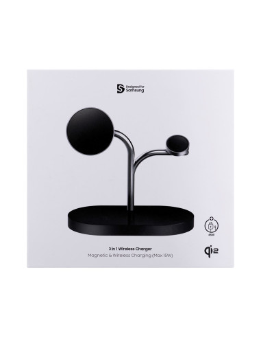 Samsung Universal Wireless Charger (3-In-1), Black