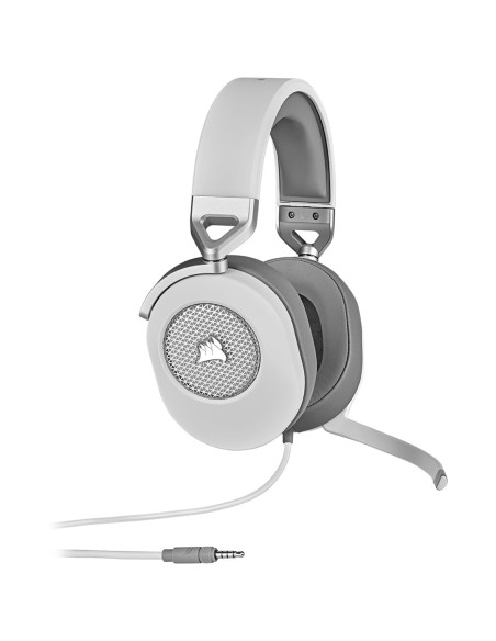 Corsair Hs65 Surround Zestaw Słuchawkowy Przewodowa Ręczny Gaming Biały