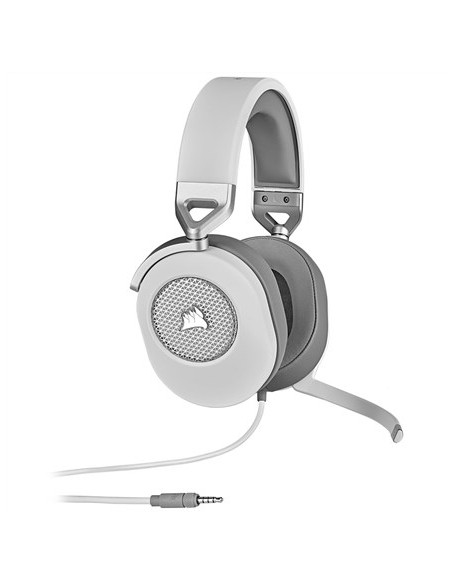 Corsair Hs65 Surround Zestaw Słuchawkowy Przewodowa Ręczny Gaming Biały