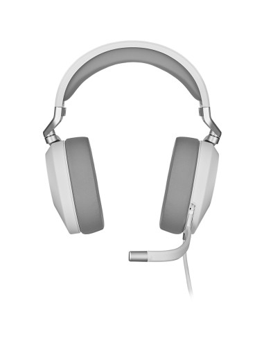 Corsair Hs65 Surround Zestaw Słuchawkowy Przewodowa Ręczny Gaming Biały