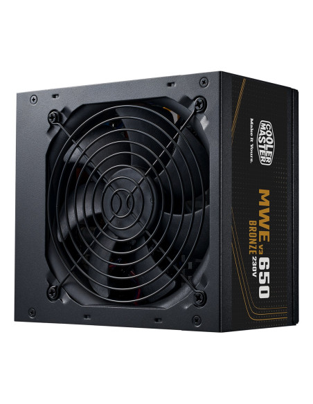Cooler Master Mwe Bronze 650 V3 230V Moduł Zasilaczy 650 W 24-Pin Atx Atx Czarny