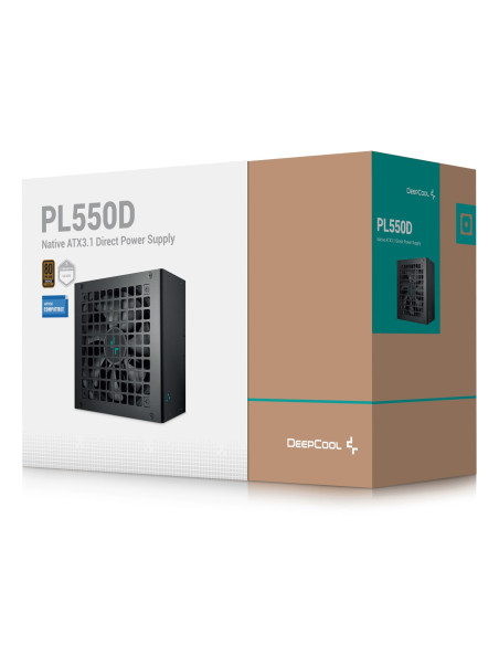 Deepcool Pl550D Moduł Zasilaczy 550 W 20+4 Pin Atx Atx Czarny