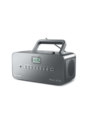 Muse M-30 Bt Cyfrowy 2 W Fm, Mw, Pll Szary Odtwarzacz Mp3