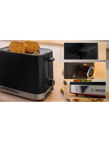 Toster Bosch Tat4M223 Mymoment (950W  Czarny)