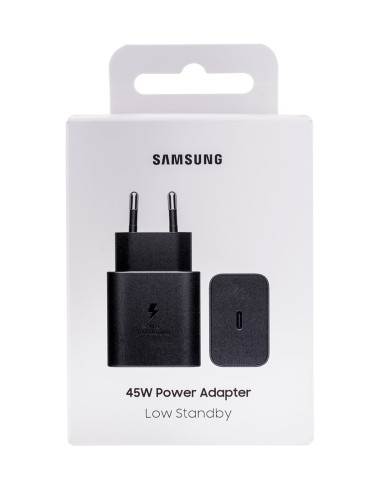 Samsung Common 45W Power Adapter (Ta Only, W/O Cable), Black