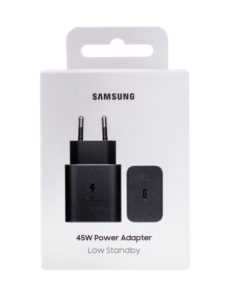 Samsung Common 45W Power Adapter (Ta Only, W/O Cable), Black