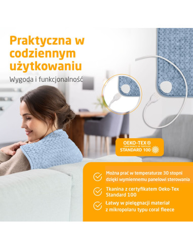 Pad Grzejny Medisana Hp 515 (Niebieski)