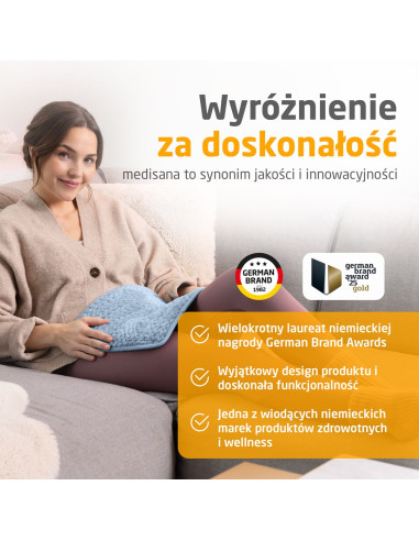 Pad Grzejny Medisana Hp 515 (Niebieski)