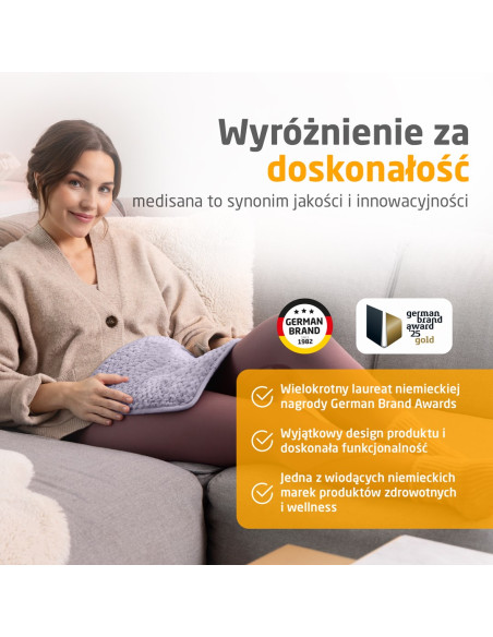 Pad Grzejny Medisana Hp 518 (Fioletowy)