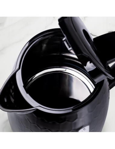 Ideal Czajnik 1,8 L,Moc 1500 W,Czarny Połysk Ik112
