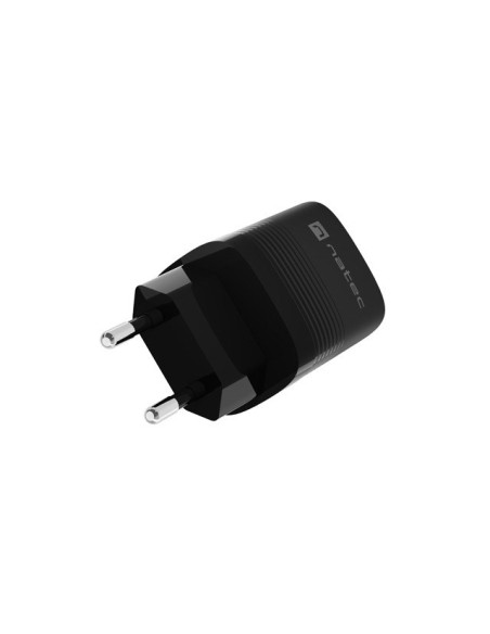 Natec Ładowarka Ribera Gan 1X Usb-A + 1X Usb-C 30W Czarna Nuc-2141