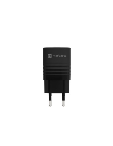 Natec Ładowarka Ribera Gan 1X Usb-A + 1X Usb-C 30W Czarna Nuc-2141