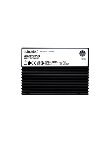 Dysk Ssd Kingston Dc3000Me 7.68Tb U.2 (15Mm) Nvme Pcie 5.0 Sedc3000Me/7T6 (Dwpd 1) Tcg
