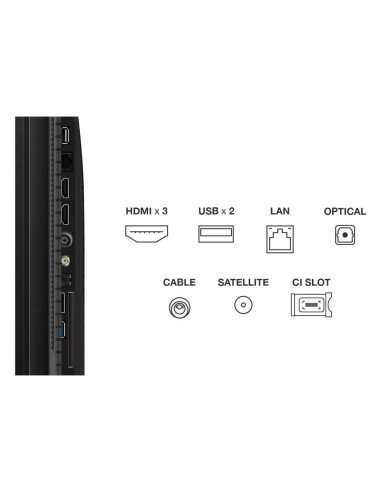 Telewizor Tcl 43T69C Qled 43" 4K Ultra Hd Google Tv Dolby Atmos Dvb-T2 Metaliczny