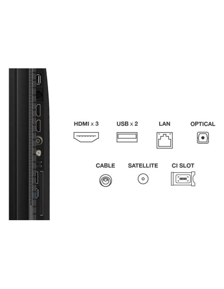 Telewizor Tcl 43T69C Qled 43" 4K Ultra Hd Google Tv Dolby Atmos Dvb-T2 Metaliczny