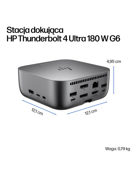 Stacja Dokująca Hp Thunderbolt 4 Ultra 180W G6 Dock
