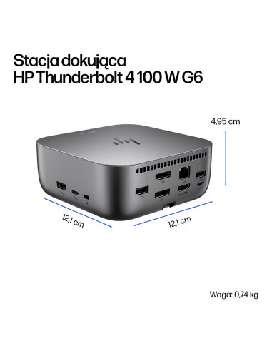 Stacja Dokująca Hp Thunderbolt 4 100W G6 Dock