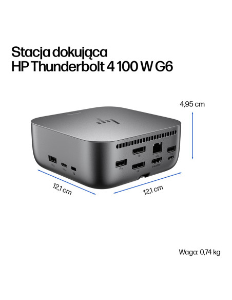 Stacja Dokująca Hp Thunderbolt 4 100W G6 Dock