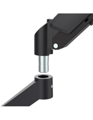 Maclean Uchwyt Na Monitor, Sprężyna Gazowa, 17"-32", 2-10Kg, Black Mc-133