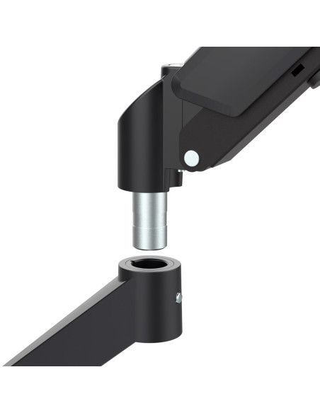 Maclean Uchwyt Na Monitor, Sprężyna Gazowa, 17"-32", 2-10Kg, Black Mc-133