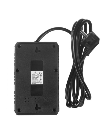 Maclean Listwa Zasilająca, Przedłużacz 4 Gniazda + 3Xusb, 110-240V Ac 50/60Hz, 2.1A Max 2500W, 1,5M, Czarna Mce392 B