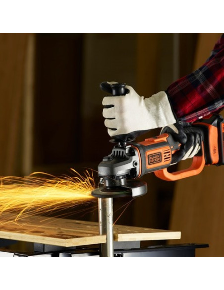 Szlifierka Kątowa Bez Aku 18V Bdbcg720N Black+Decker