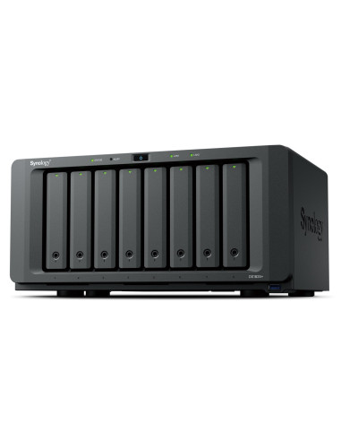 Nas Synology Ds1825+, Tower, 8X 2.5"/3.5" Sata + 2X M.2 2280 Nvme Ssd, Amd Ryzen V1500B, 8Gb Ddr4 (Max.32Gb), 2X 2.5Gbe Rj-45, 3