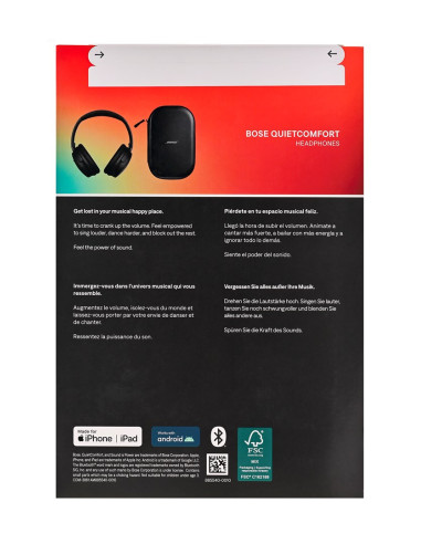 Słuchawki Bose Quietcomfort Headphones Black