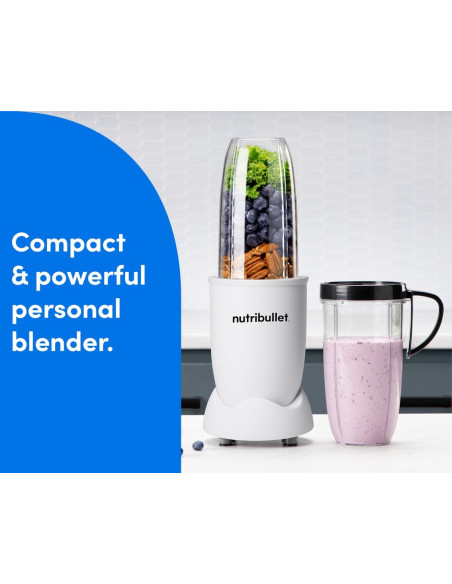 Blender Kielichowy Nutribullet Nb907Maw Biały Mat