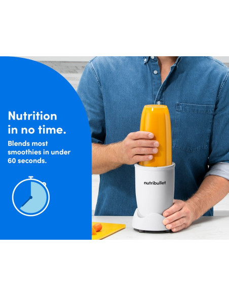 Blender Kielichowy Nutribullet Nb907Maw Biały Mat