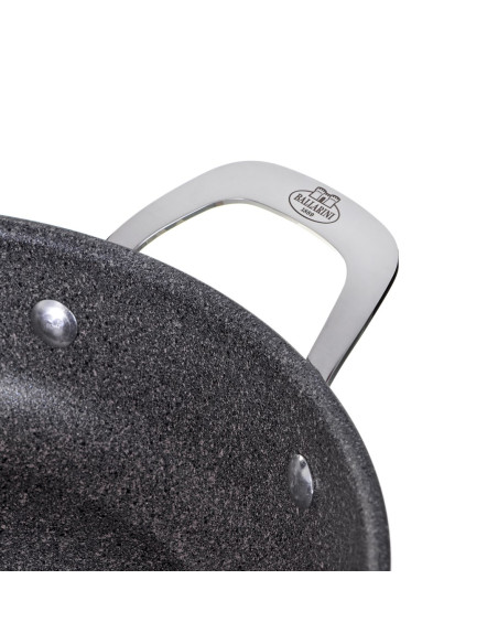 Patelnia Ballarini Salina Granitium Głęboka Z 2 Uchwytami Granitowa 28 Cm 75002-810-0